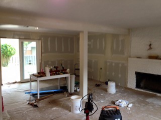 Drywall remodeling